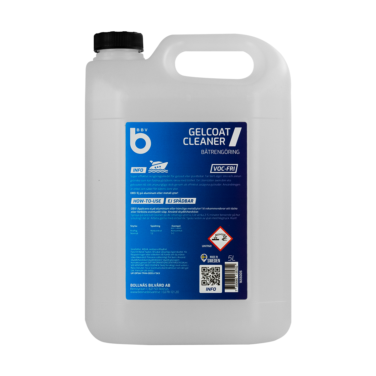 BBV Gelcoat Cleaner 5L