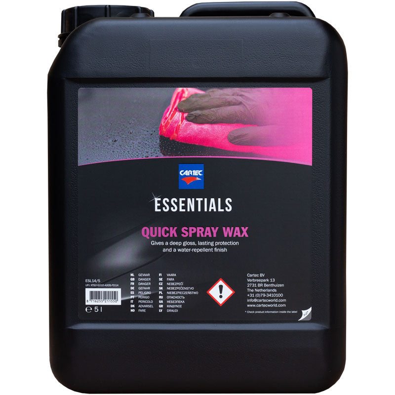 Cartec | Sprayvax Quick Spray Wax 5L