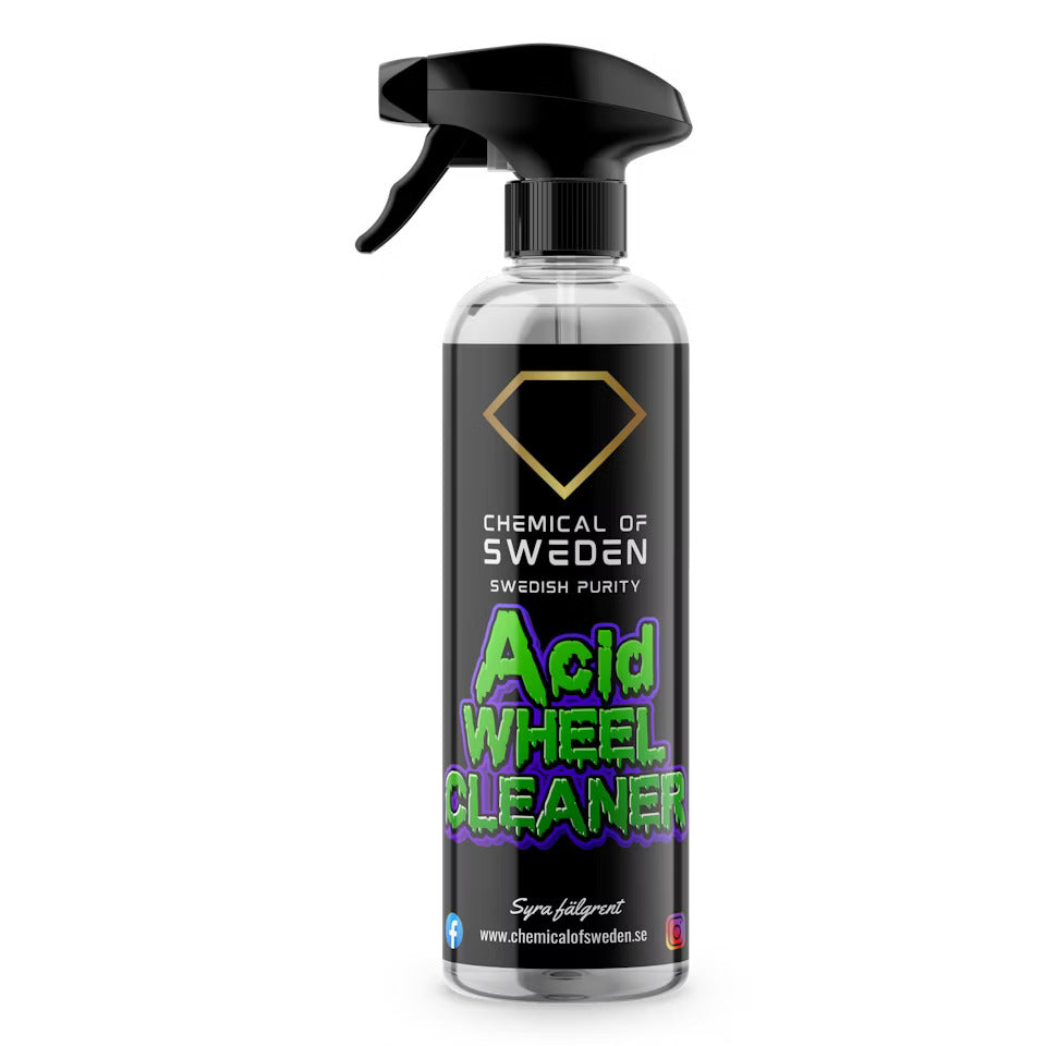 Chemical Of Sweden | Fälgsyra Acid Wheel Cleaner Fälgrengöringsmedel 500ml