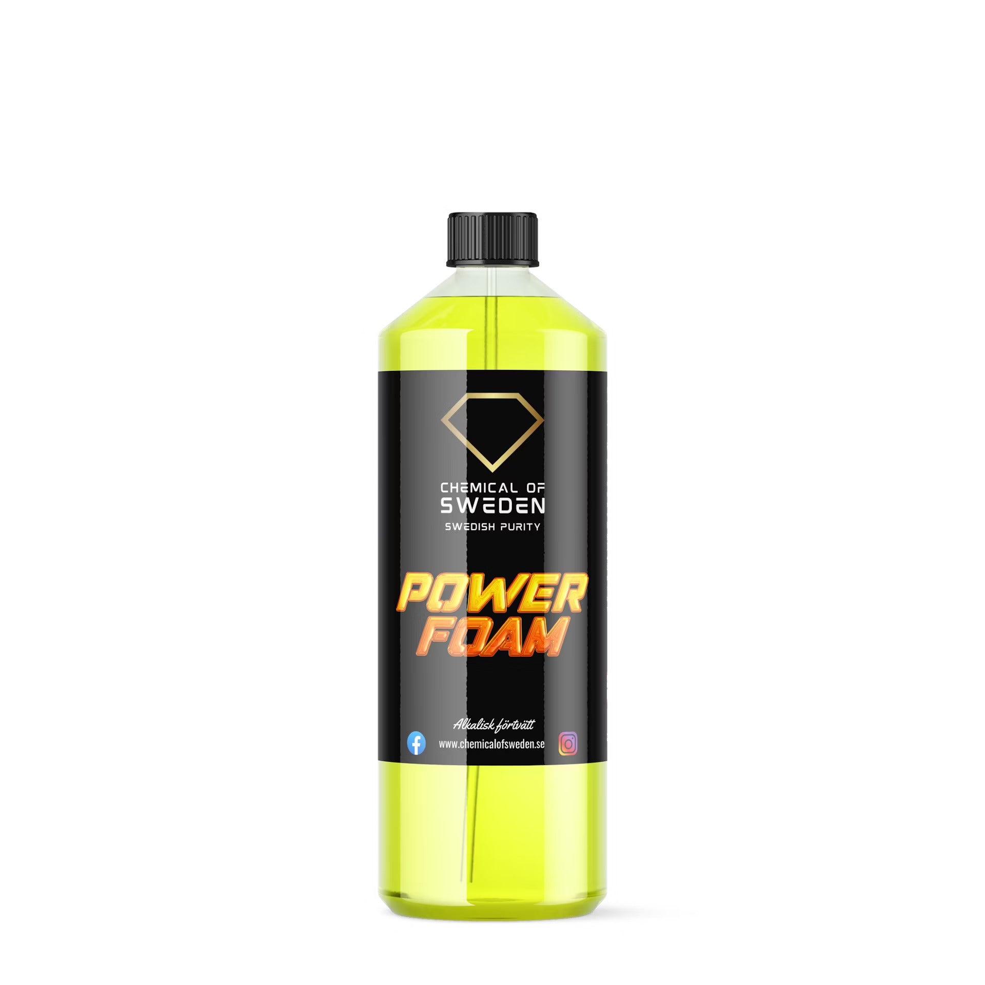 Chemical Of Sweden | Alkalisk Avfettning Powerfoam 1000ml