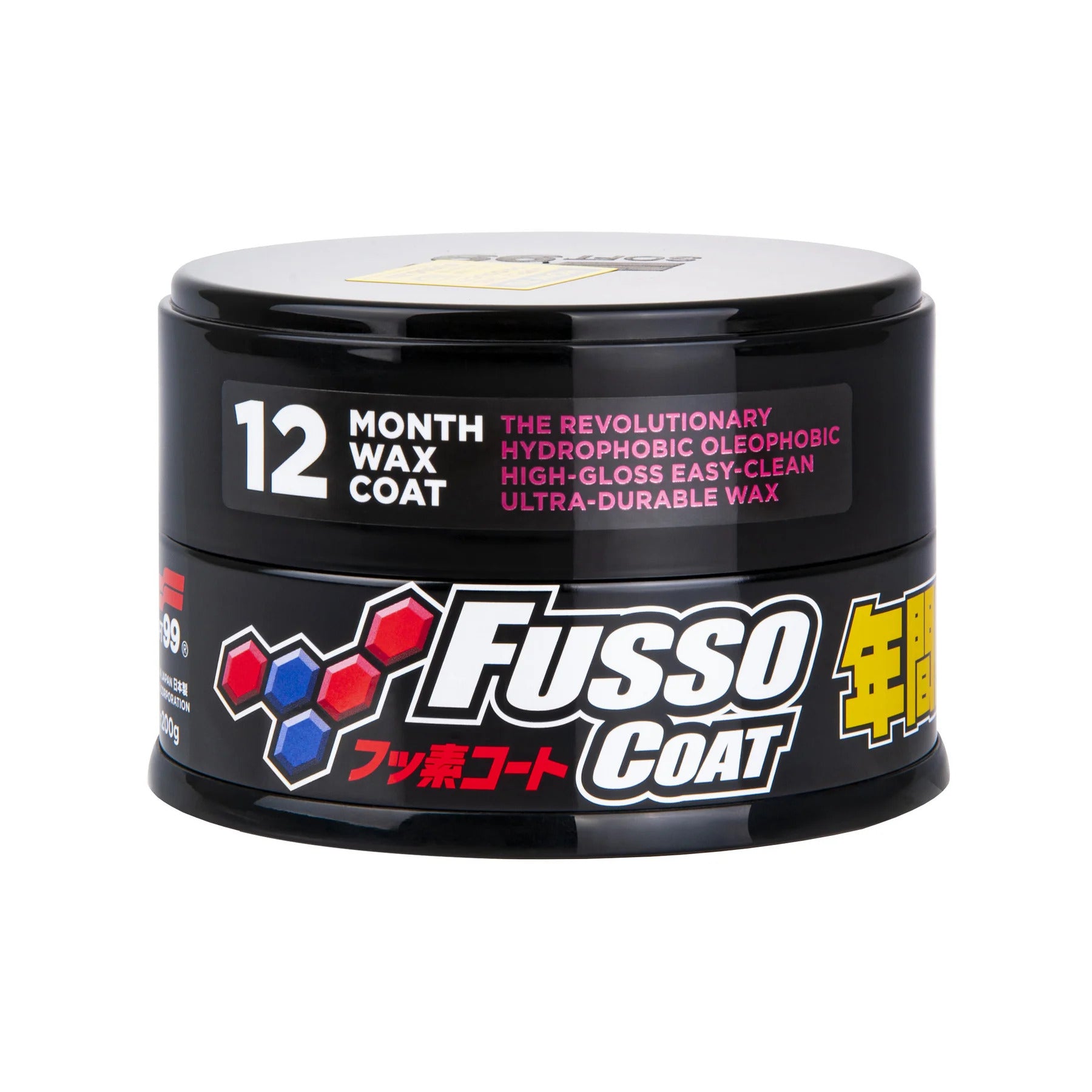 Soft99 | Bilvax Fusso Coat Dark 12 Månader 200g