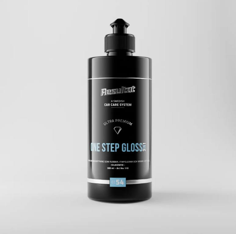 Resultat | Polermedel + Skydd One Step Gloss 500ml