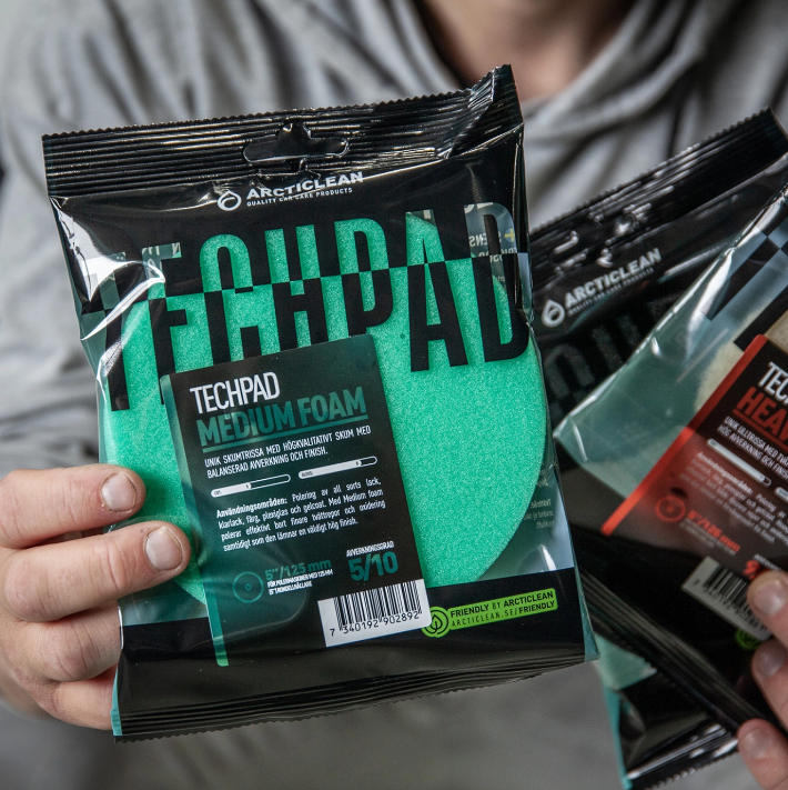 Arcticlean | Polerrondell Tech Pad Medium Foam