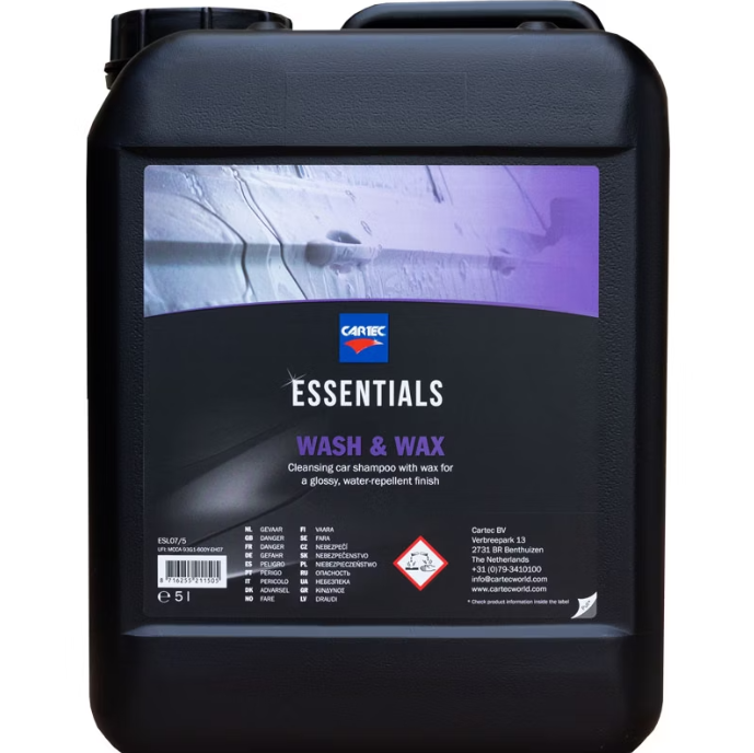 Cartec | Vaxschampo Wash & Wax Shampoo 5L