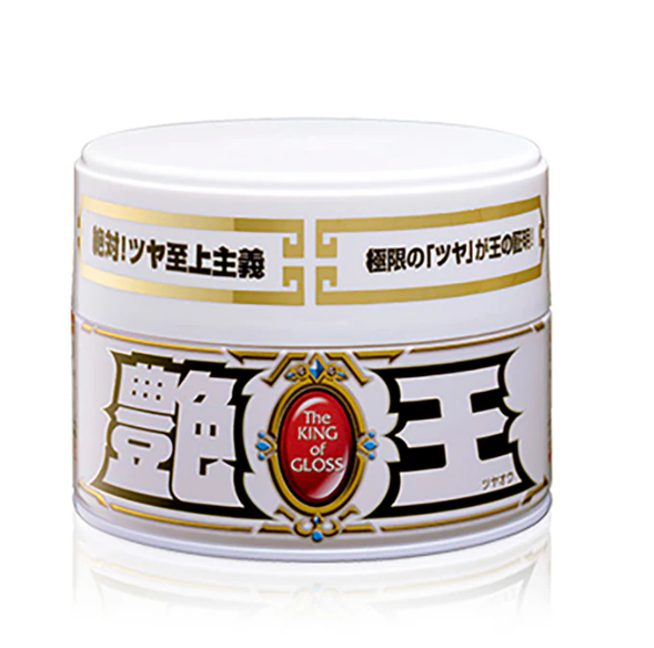Soft99 | King Of Gloss White Wax Bilvax Ljus 300g