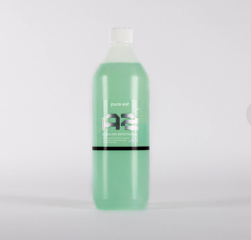Pure:est A2 | Alkalisk Avfettning 1L