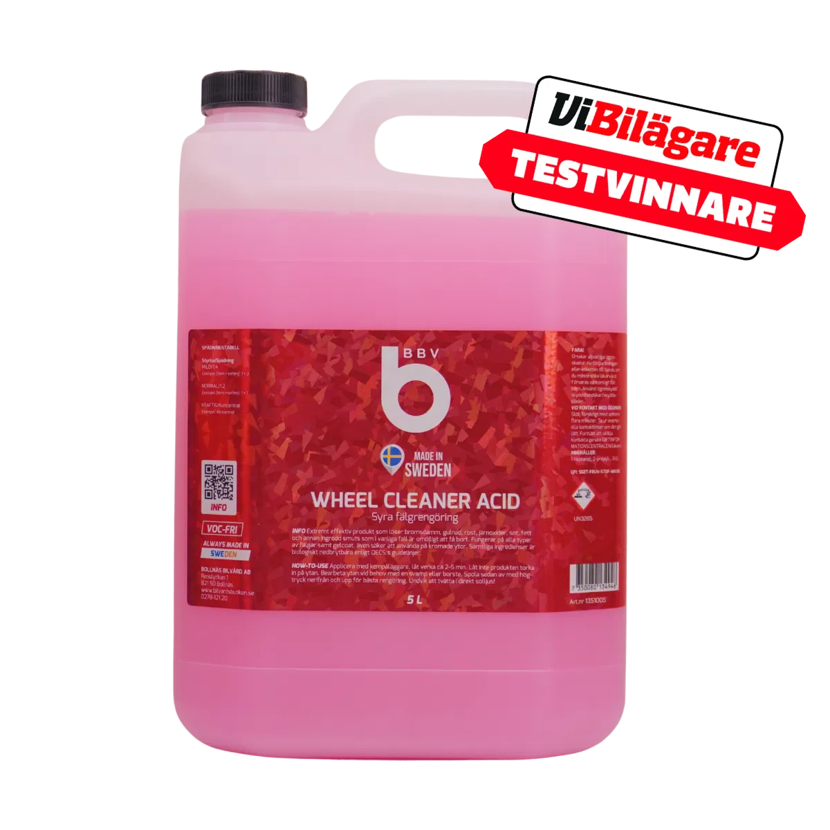 BBV Wheel Cleaner Acid