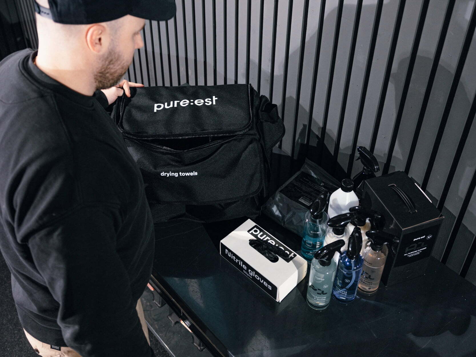 Pure:est Bilvårdsväska Detailing Bag
