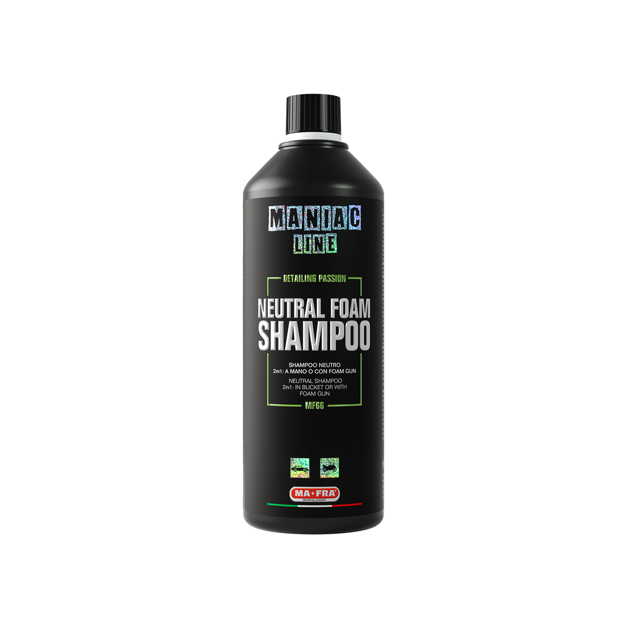 Mafra Maniac Line | Schampo Neutral Foam Shampoo Ph-neutral 1l