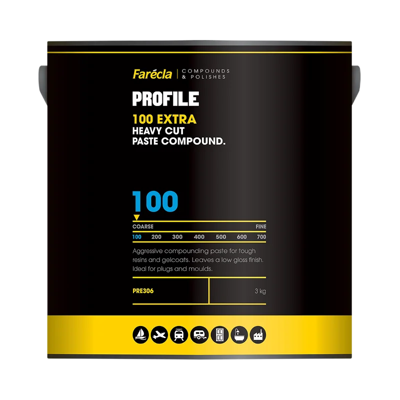 Farécla | Polermedel Extra Heavy Cut 100 Paste Compound 3kg