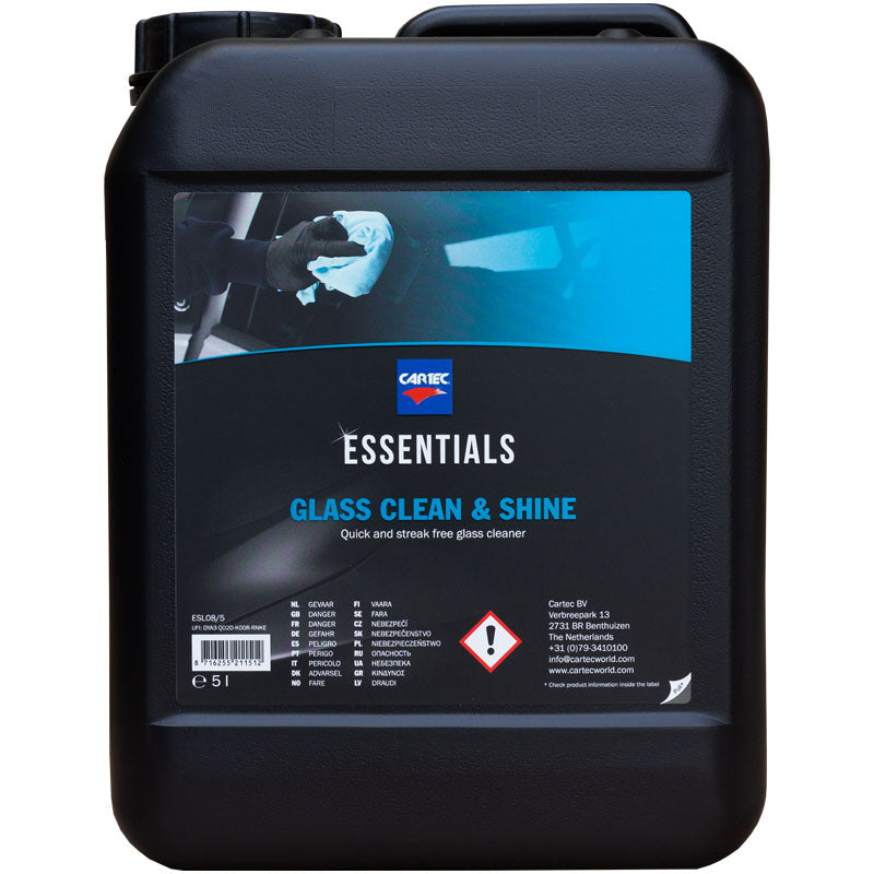 Cartec | Glasrengöring Glass Clean & Shine 5L