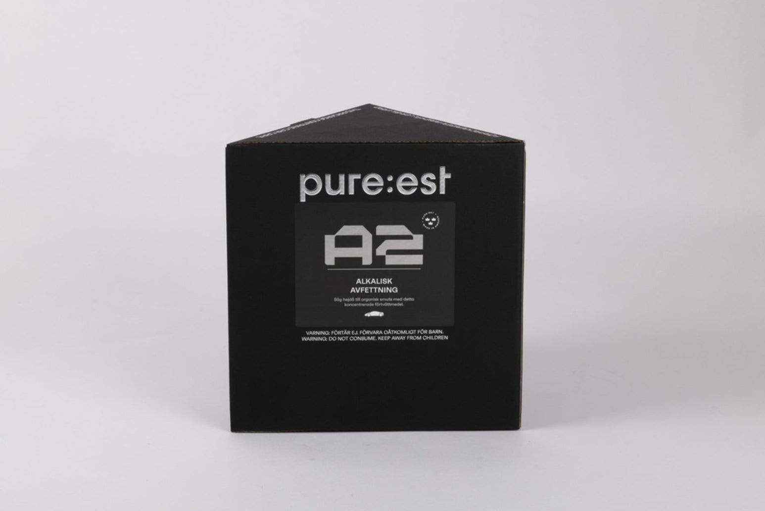PURE:EST A2 | ALKALISK AVFETTNING 5L (SKADAD) 40%