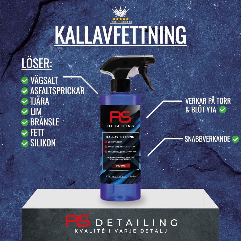 RS Detailing | KALLAVFETTNING