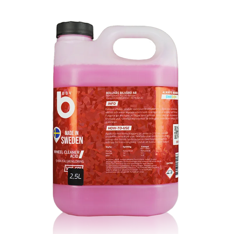 BBV | Fälgsyra Acid Wheel Cleaner 2.5L