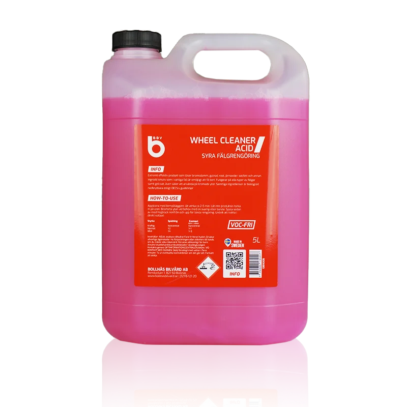 BBV | Fälgsyra Acid Wheel Cleaner 5L