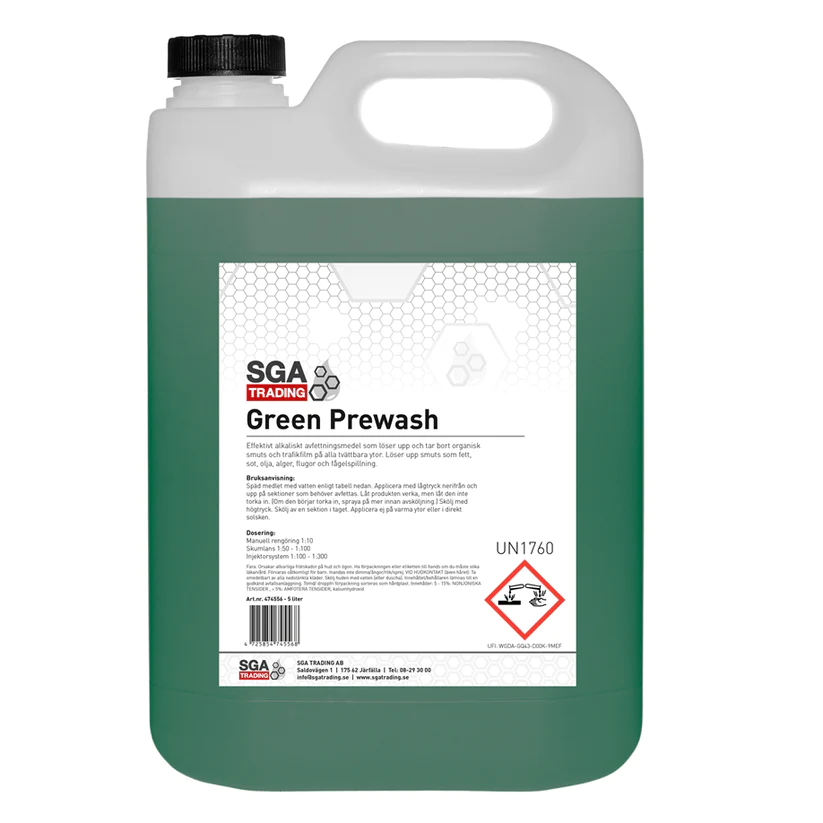 Sga | Alklaisk Avfettning Green Prewash 5l