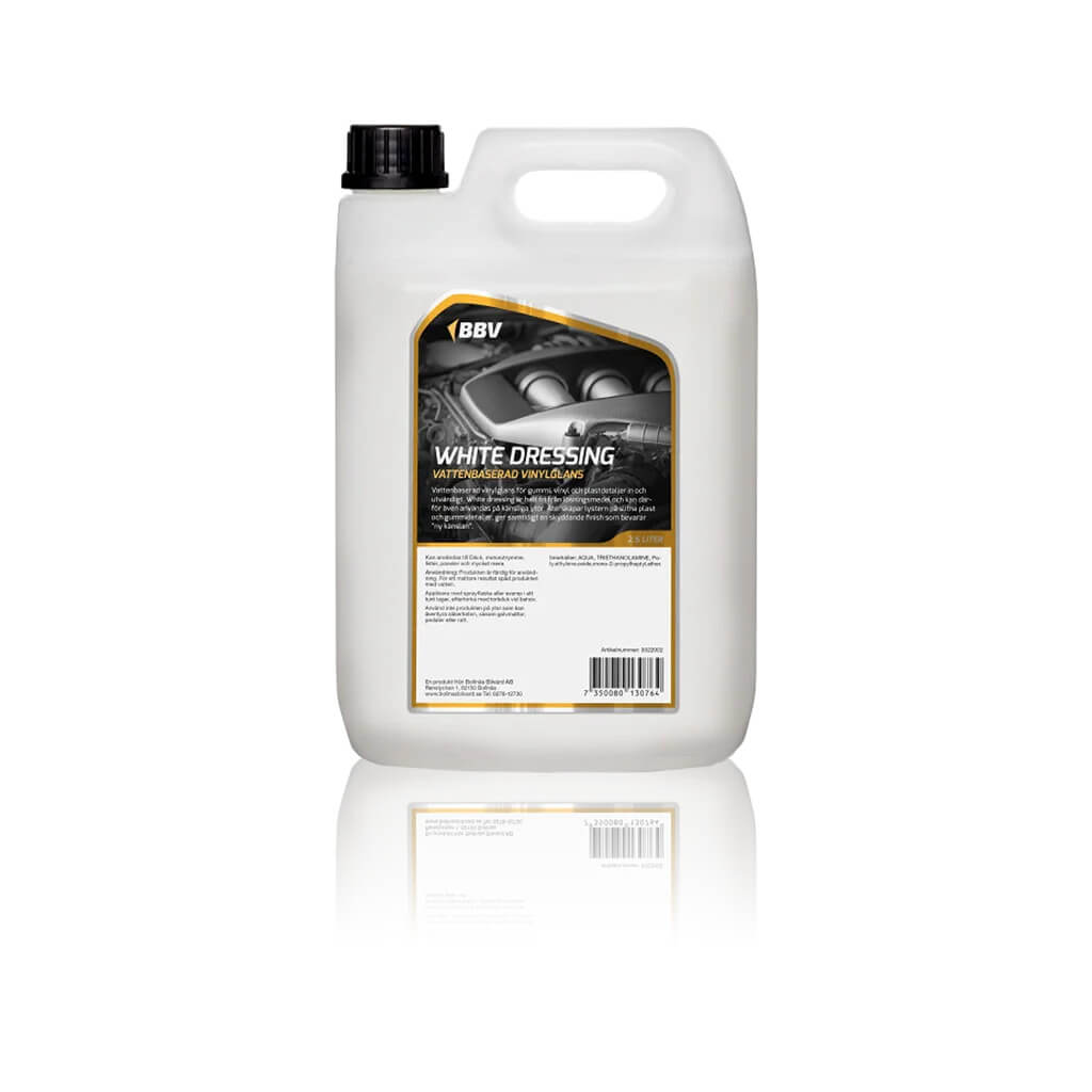 BBV | Däck & Vinylglans White Dressing 2.5L